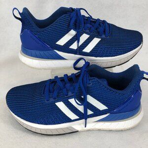 Adidas Size Men 6.5/Women 8 Royal Blue Running Shoes Sneakers Questar TND DB1121